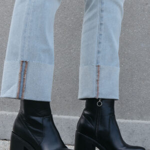 Chinese Laundry Groovy Black Heeled Ankle Boots - FINAL SALE